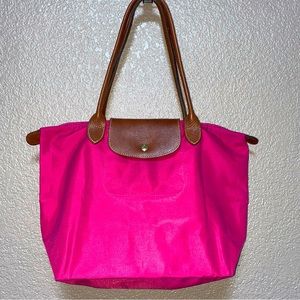 🐎Longchamp Le Pliage Medium Shoulder Tote Bag
